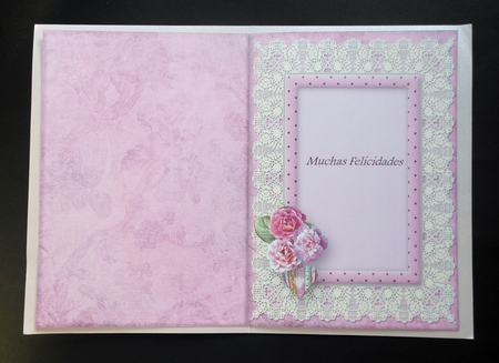 Lacy Lovelies A5 - Flowers and Butterflies Insert by S.Elisabet Osborn Wright