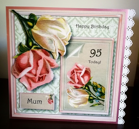 Shabby Chic Roses Mini Kit by S.Elisabet Osborn Wright