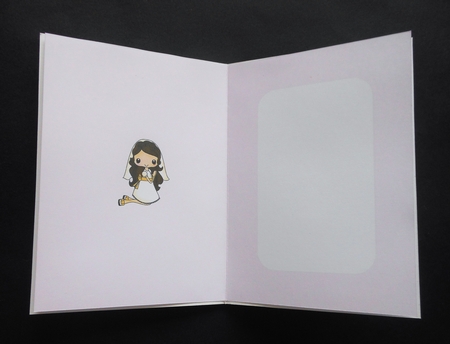 Communion Girl with Veil Kneeling in Prayer Complete Kit by S.Elisabet Osborn Wright