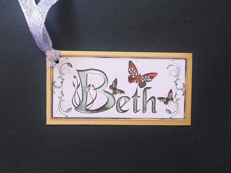 Beth Dl Card Front 1 by S.Elisabet Osborn Wright