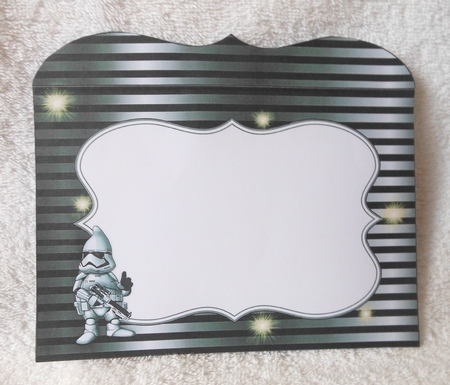 War Among the Stars - 3D Box Card Kit + Extra Tags & Envelo by S.Elisabet Osborn Wright
