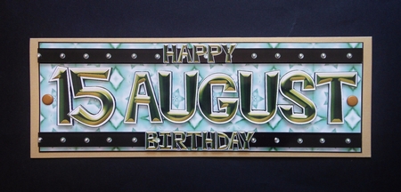 Day of the Year - August 15 by S.Elisabet Osborn Wright