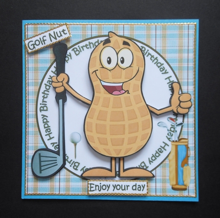 birthday golf nut by S.Elisabet Osborn Wright