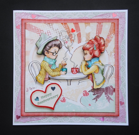 Lovely couple cardkit 879 by S.Elisabet Osborn Wright
