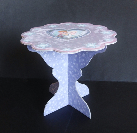 Snowflake Princess Party Small Cupcake/Cakepop Stands by S.Elisabet Osborn Wright