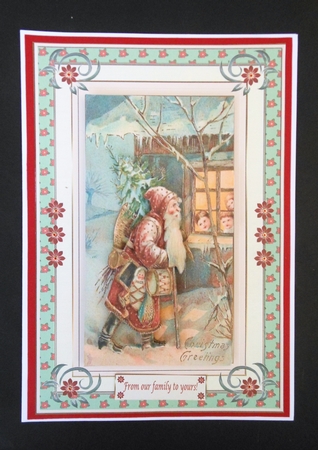 Its Christmas Eve Vintage Topper by S.Elisabet Osborn Wright