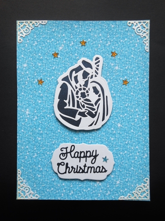 10 A4 Candy Christmas Glitter Texture Papers with 2 Bonus Papers by S.Elisabet Osborn Wright