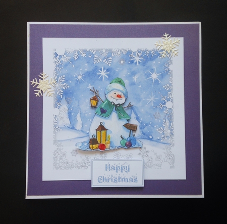 Snowman by S.Elisabet Osborn Wright
