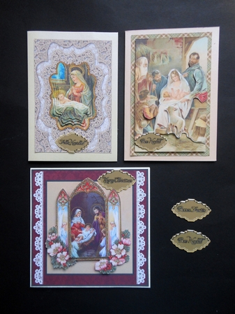Christmas Captions in English, Spanish, Catalan and German Set 1 by S.Elisabet Osborn Wright