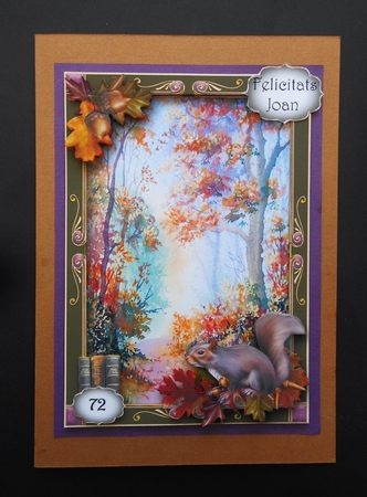 Watercoloured Autumn by S.Elisabet Osborn Wright