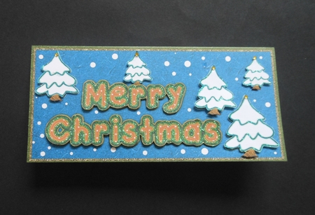 Little Landscape Fold Card For Christmas 3 by S.Elisabet Osborn Wright