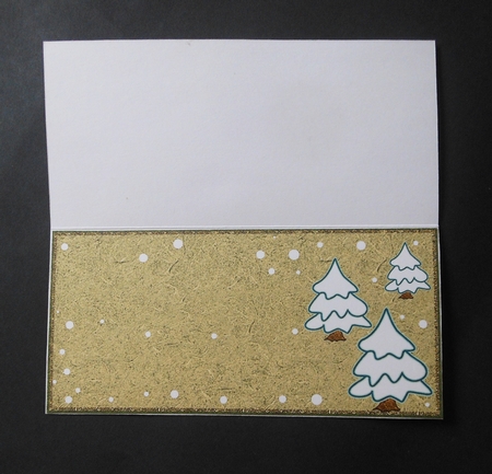 Little Landscape Fold Card For Christmas 3 by S.Elisabet Osborn Wright