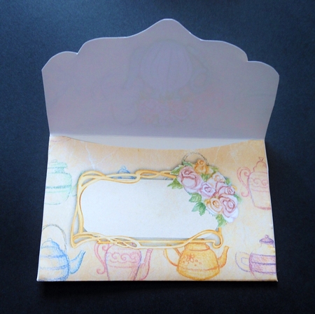 PS091 2 Feminine Money Gift Card Wallets by S.Elisabet Osborn Wright