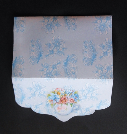 PS091 2 Feminine Money Gift Card Wallets by S.Elisabet Osborn Wright