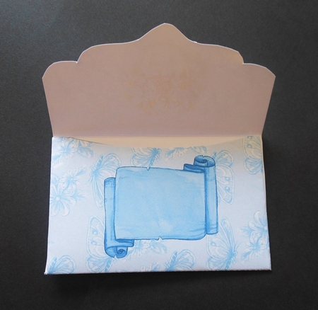 PS091 2 Feminine Money Gift Card Wallets by S.Elisabet Osborn Wright
