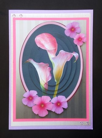 pink lilies by S.Elisabet Osborn Wright