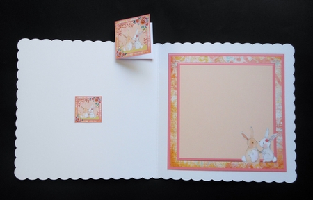 Somebunny Loves You Card Mini Kit & Decoupage by S.Elisabet Osborn Wright