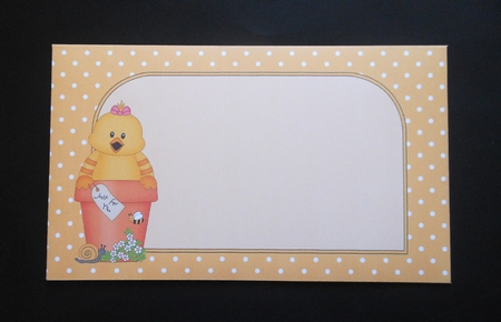 3D On the Shelf Card Kit - Flower Pot Friends Little Chick Mallow by S.Elisabet Osborn Wright