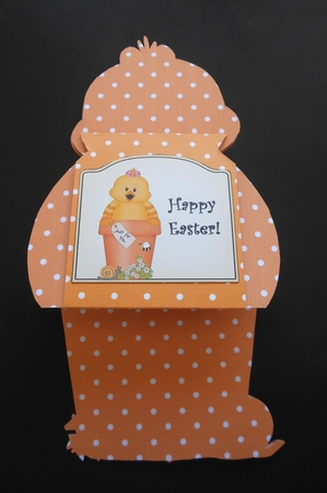3D On the Shelf Card Kit - Flower Pot Friends Little Chick Mallow by S.Elisabet Osborn Wright