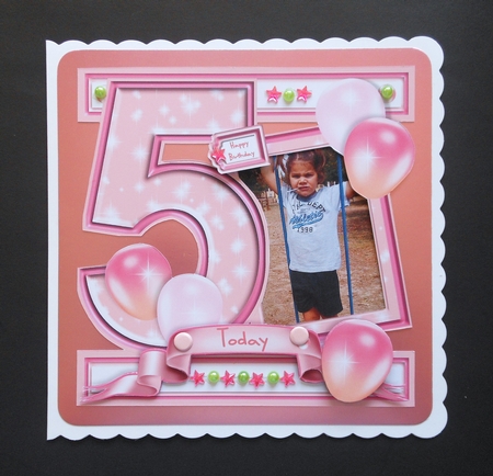5 Today - Frame It I Card Front by S.Elisabet Osborn Wright