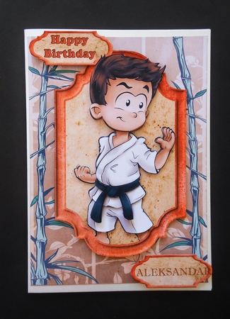 Karate kid mini kit by S.Elisabet Osborn Wright