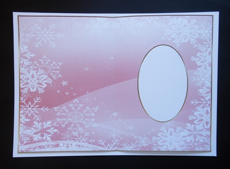 Christmas Snowflakes Insert 2 by S.Elisabet Osborn Wright