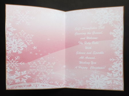 Christmas Snowflakes Insert 44 by S.Elisabet Osborn Wright