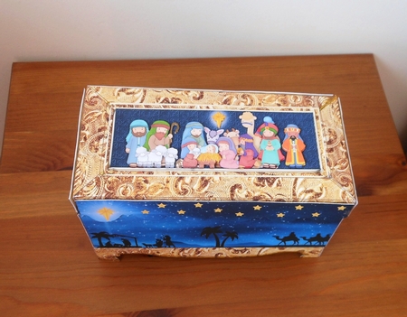 One Starry Night - Ornate Gift Box by S.Elisabet Osborn Wright