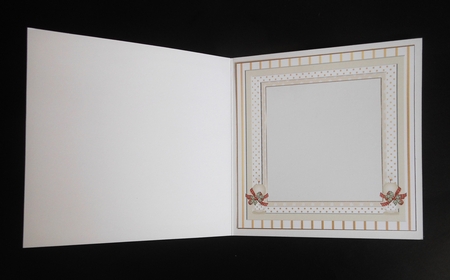 Robins in the Snow Blank Insert by S.Elisabet Osborn Wright