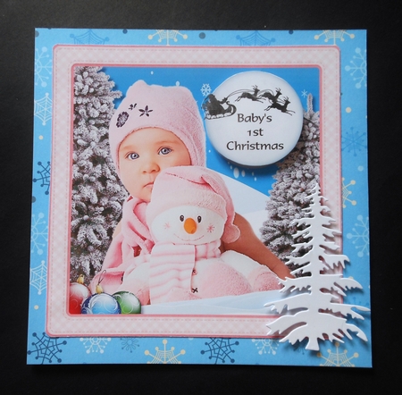 Baby girls first Christmas by S.Elisabet Osborn Wright
