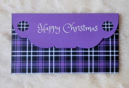 Cute Bear on tartan 2 by S.Elisabet Osborn Wright