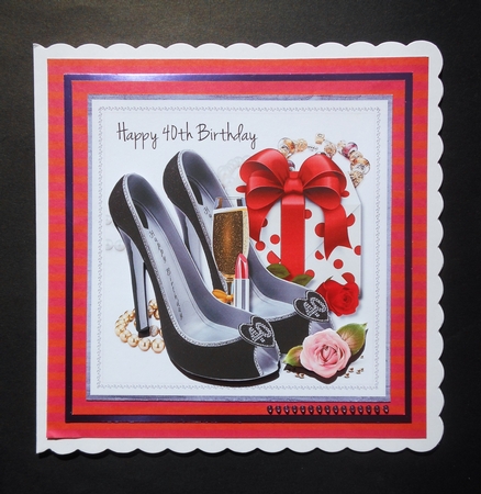 Ladies 40th Birthday Card Featured Gallery Photo