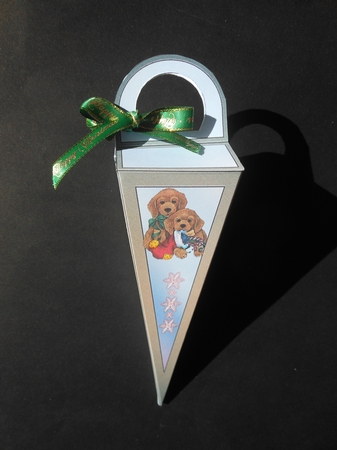 Icicle Box- Christmas #9 -( No text) by S.Elisabet Osborn Wright