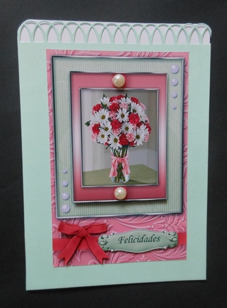 Birthday with love Quick Card by S.Elisabet Osborn Wright