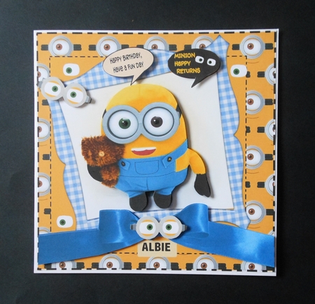 MINION BIRTHDAY 2 by S.Elisabet Osborn Wright