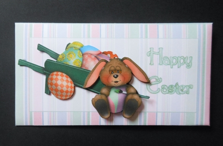 Easter Bunny Cash Envelope by S.Elisabet Osborn Wright