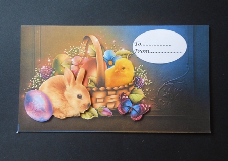 Easter Bunny Money Wallet by S.Elisabet Osborn Wright