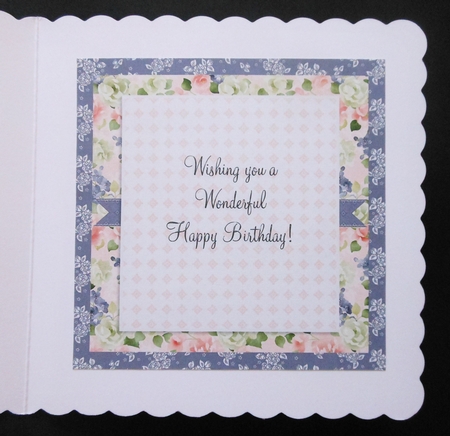 Lovely Moments quick card front with insert by S.Elisabet Osborn Wright