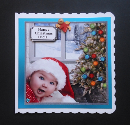 Baby girl first Christmas by S.Elisabet Osborn Wright