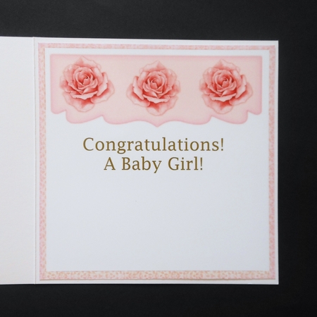 Insert for Vintage baby Girl Envelop Card     cup881854_936 by S.Elisabet Osborn Wright