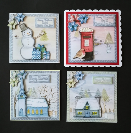JJ PASTEL CHRISTMAS 5x5 BUMPER KIT 1 by S.Elisabet Osborn Wright