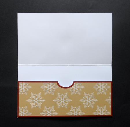 Holly and Bear Christmas Money/Gift/Voucher Wallet/Pocket or Envelope by S.Elisabet Osborn Wright