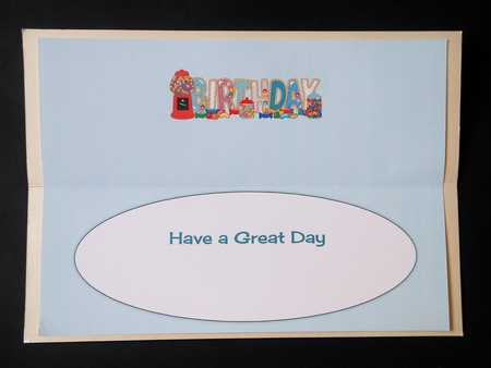 Sweets BIRTHDAY large dl insert by S.Elisabet Osborn Wright