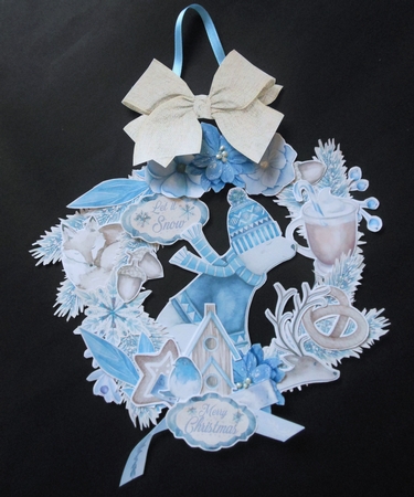 Brrr! Design-a-Wreath by S.Elisabet Osborn Wright