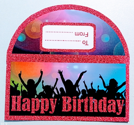 Party People Birthday Money Wallet by S.Elisabet Osborn Wright