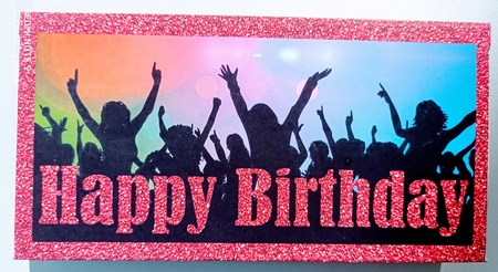 Party People Birthday Money Wallet by S.Elisabet Osborn Wright