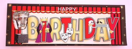 Theatrical BIRTHDAY large dl by S.Elisabet Osborn Wright
