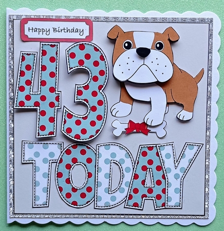 ANY AGE with Bertie Bulldog mini kit by S.Elisabet Osborn Wright