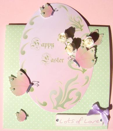 Easter Egg Shaped Card 4 by S.Elisabet Osborn Wright