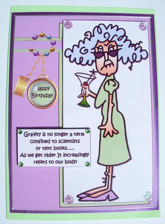 Stella's Getting Older Quick Card by S.Elisabet Osborn Wright